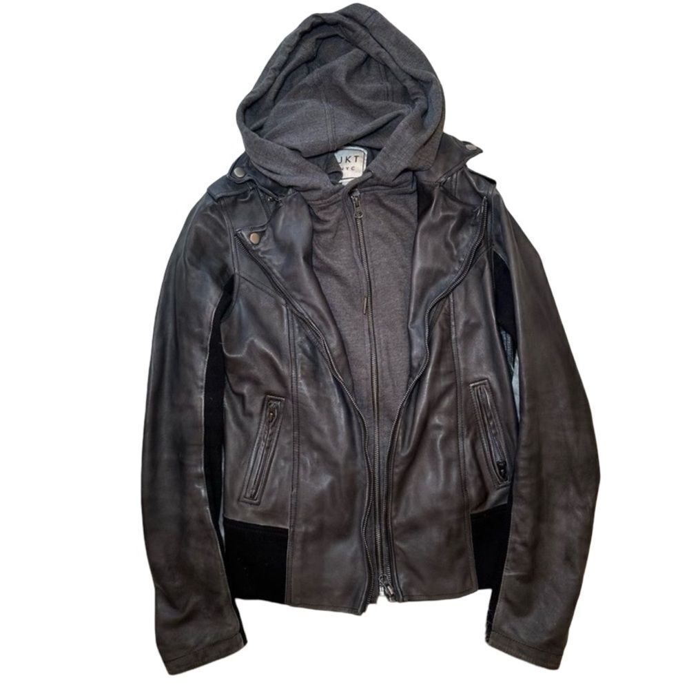 JKT NYC Hannah Patina Leather Jacket